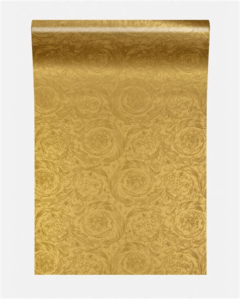 baroque print wallpaper versace phone|Barocco Metallics Print Wallpaper Gold .